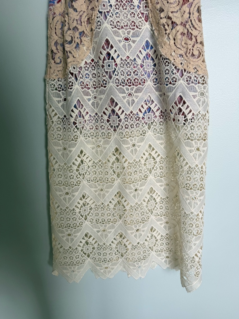 Free People x Revolve Still Life Lace Midi Dress - Picture 6 of 10